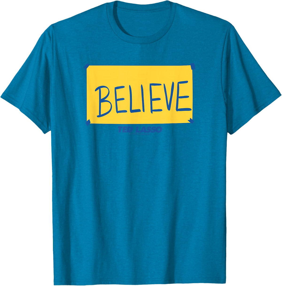Ted Lasso Believe Yellow Sign T-Shirt