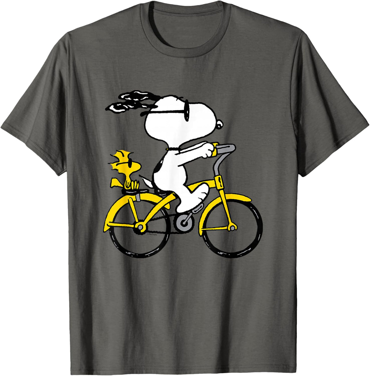 Snoopy & Woodstock Riding Bike T-Shirt