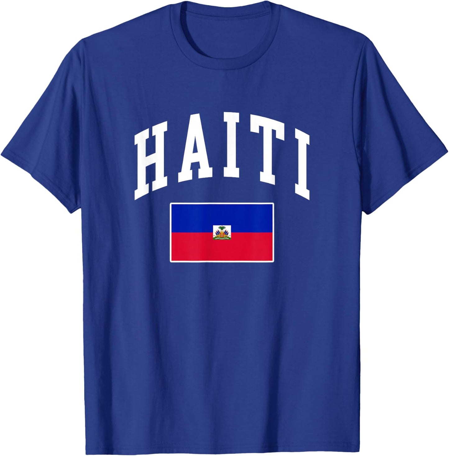Haiti Haitian Flag Retro Vintage Classic Graphic T-Shirt