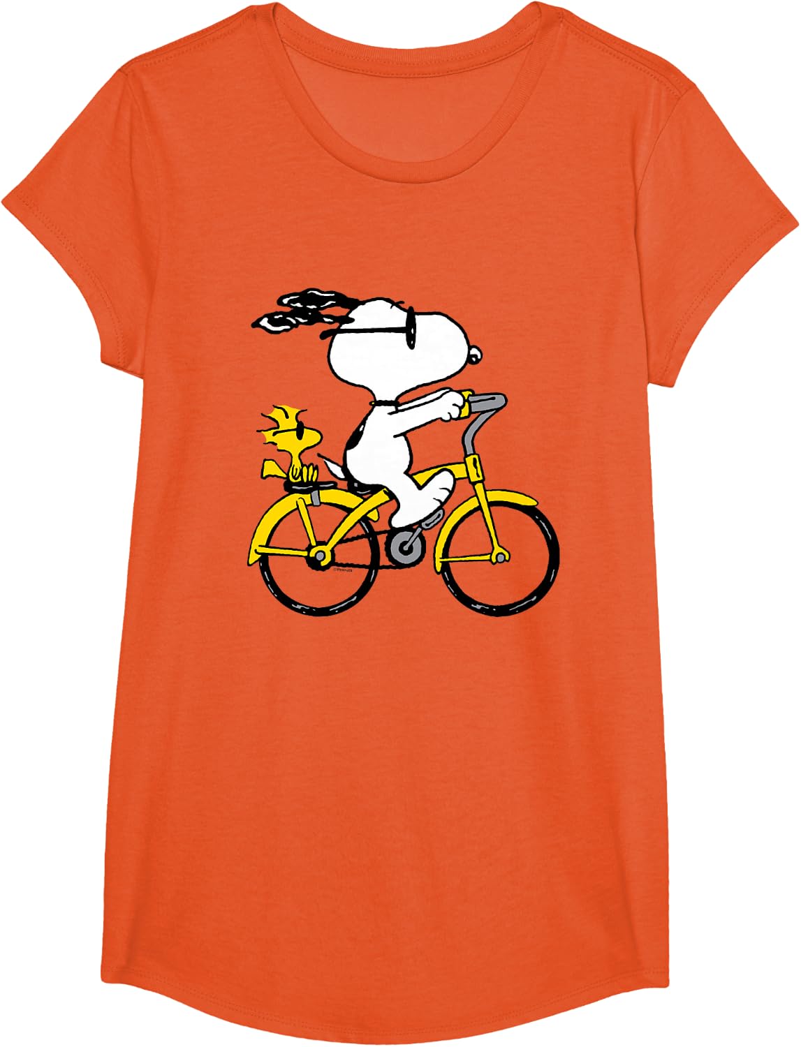 Snoopy & Woodstock Riding Bike T-Shirt