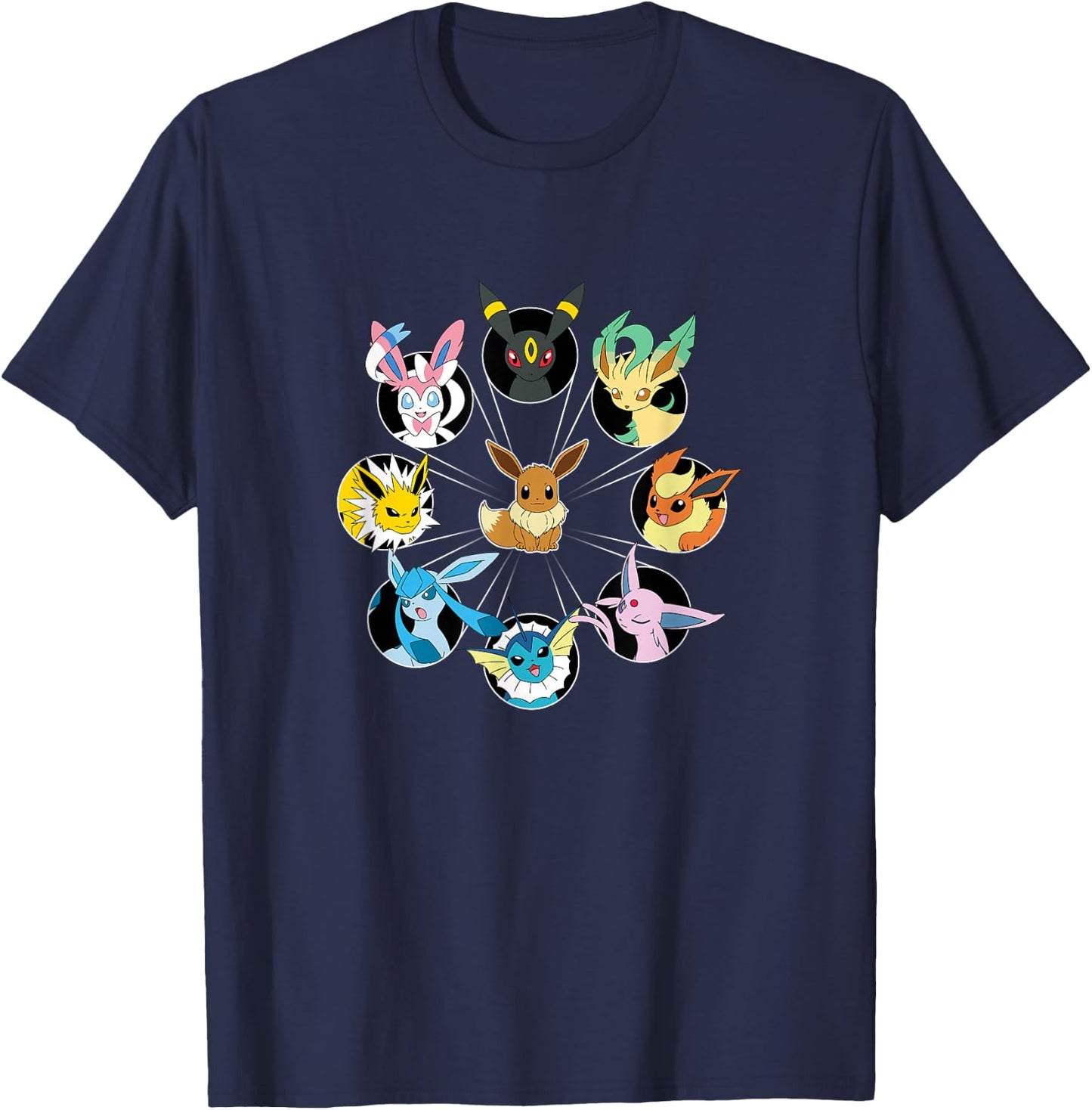 Eevee Evolution Circle T-Shirt