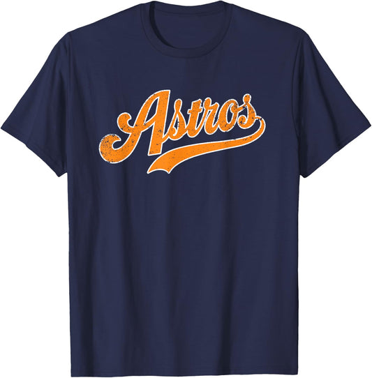Vintage Astros Gift for Men Women Boys Girls Kids T-Shirt