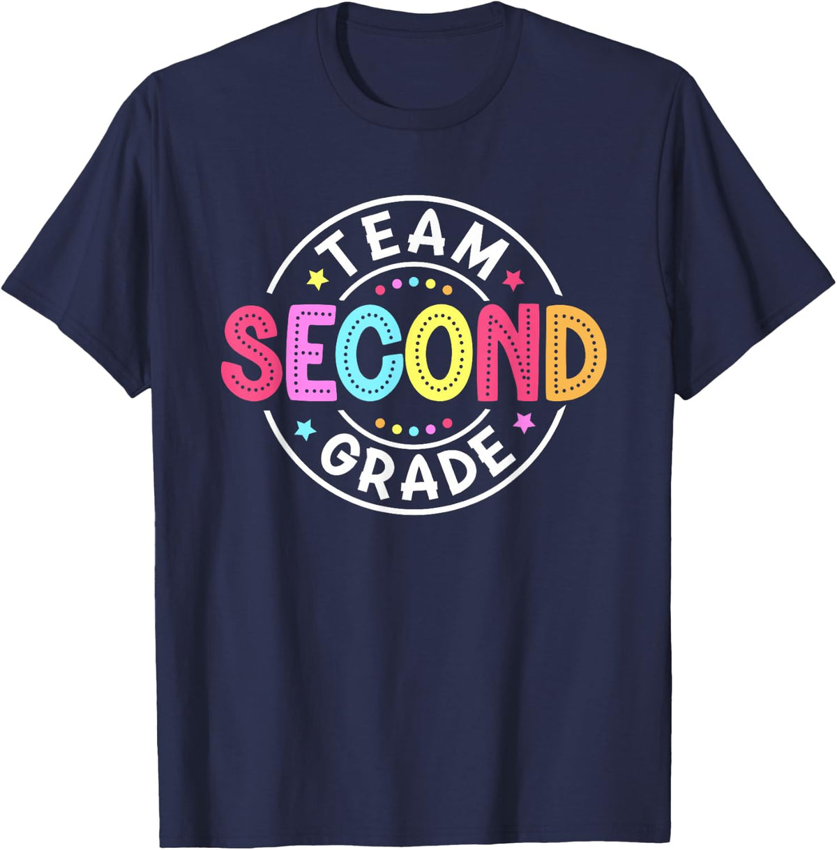 Team Second Grade Teacher Back to School 2nd Grade Squad Kid T-Shirt