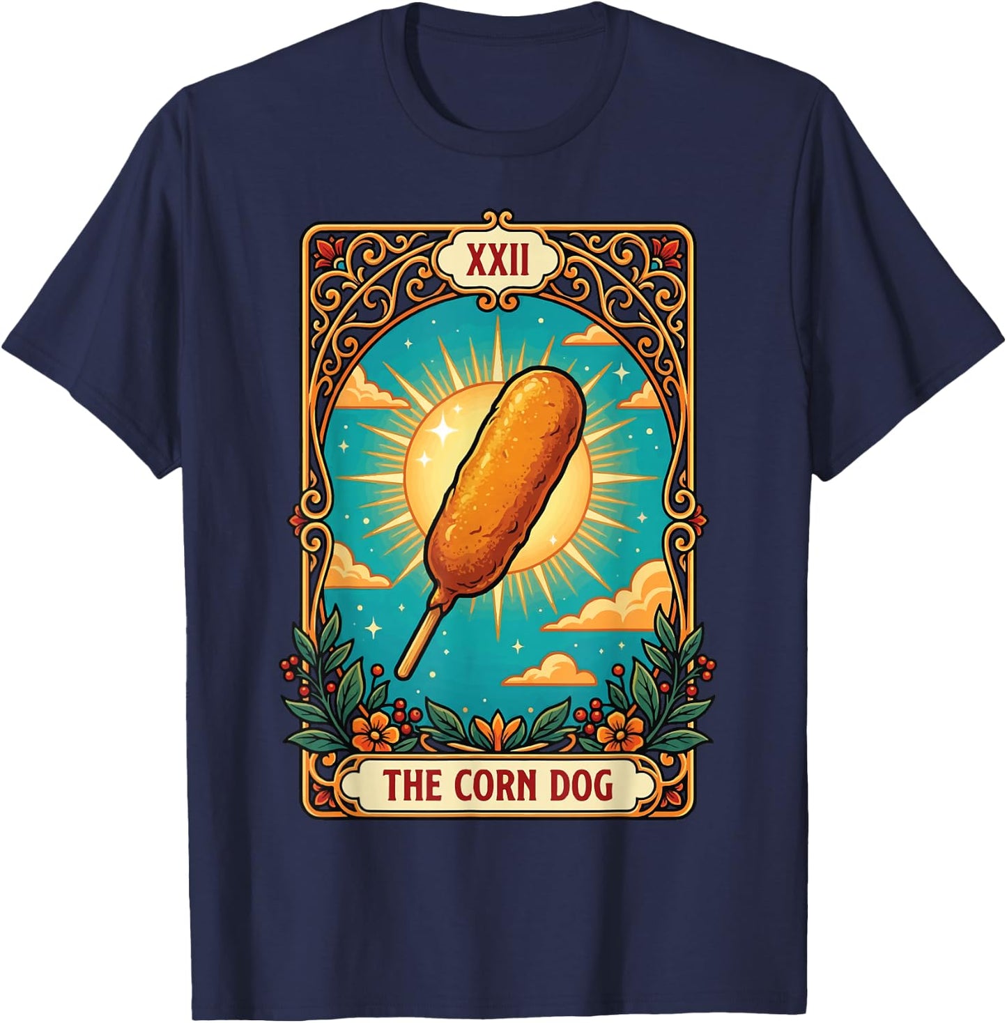 The Corn Dog Tarot Card T-Shirt