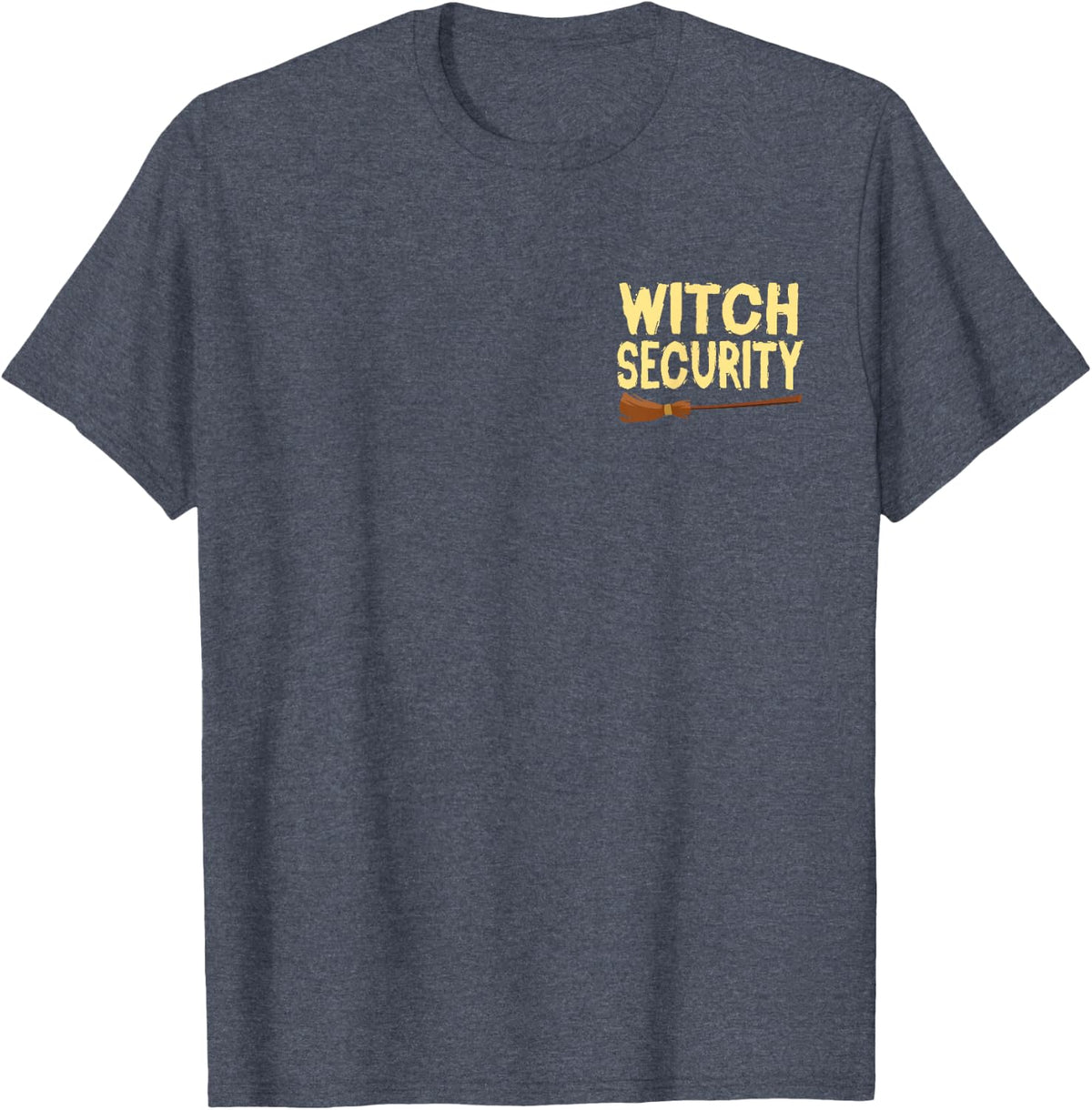 Witch Security Halloween Costume For Couple and Parents T-Shirt