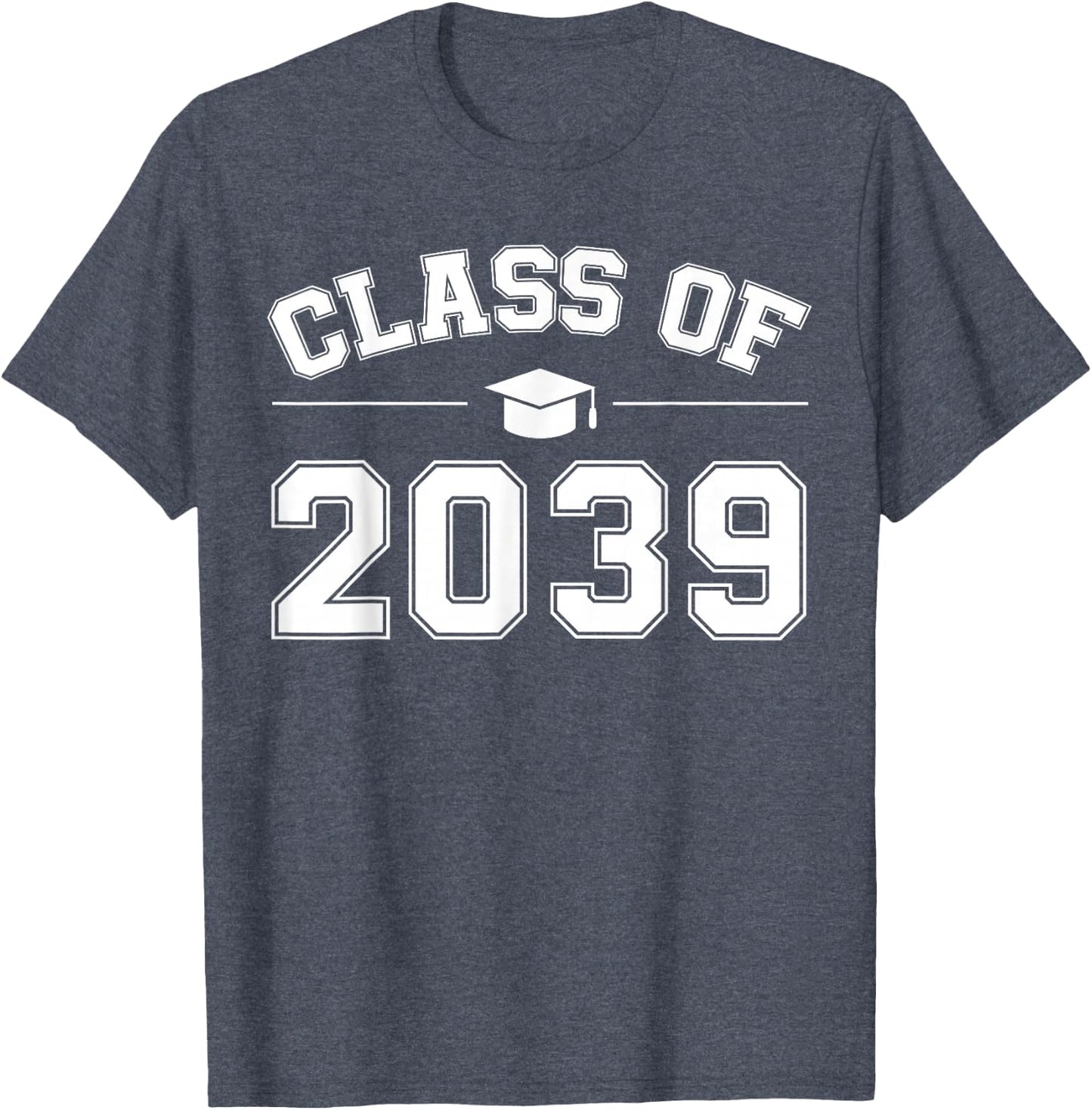 Class of 2039 Grow with Me First Day of School Graduation T-Shirt