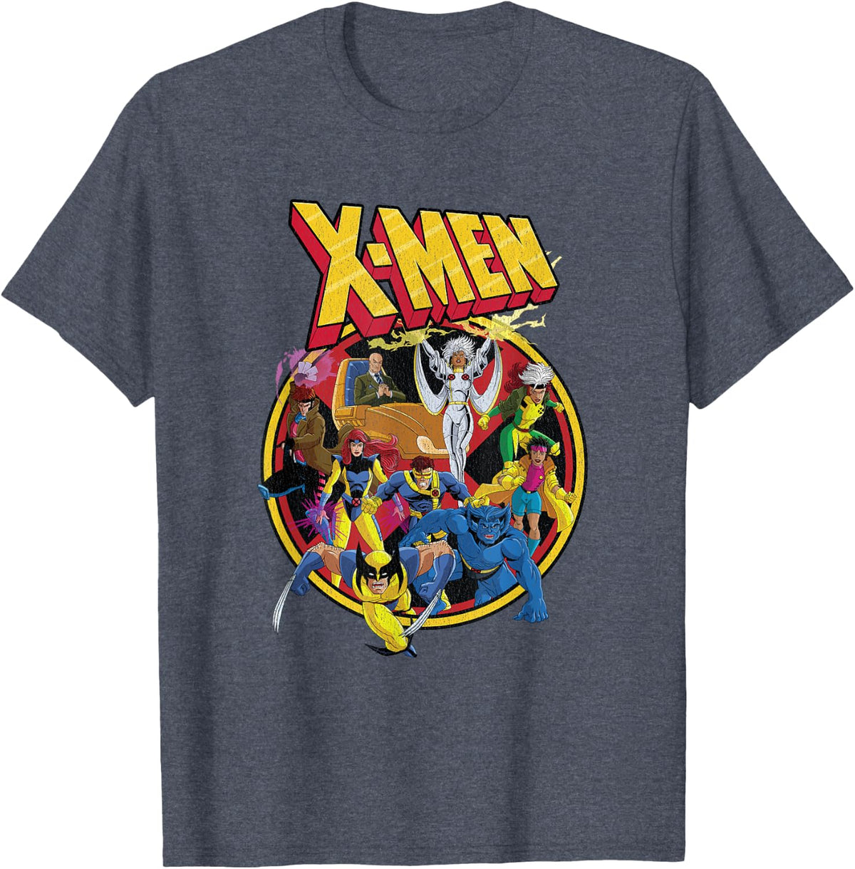 Marvel X-Men Animated Series Retro 90s T Shirts for Men and Women Tees