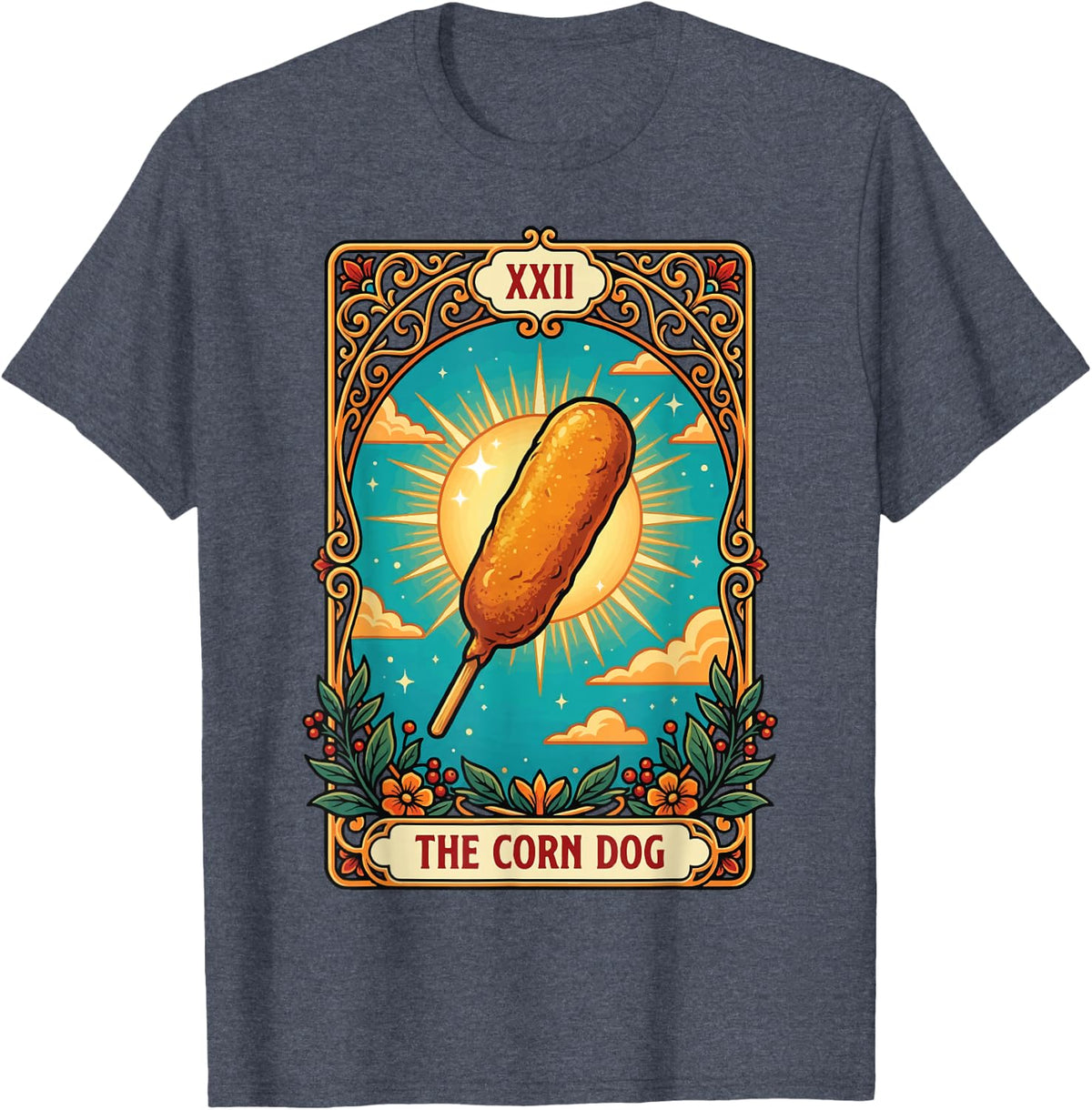 The Corn Dog Tarot Card T-Shirt