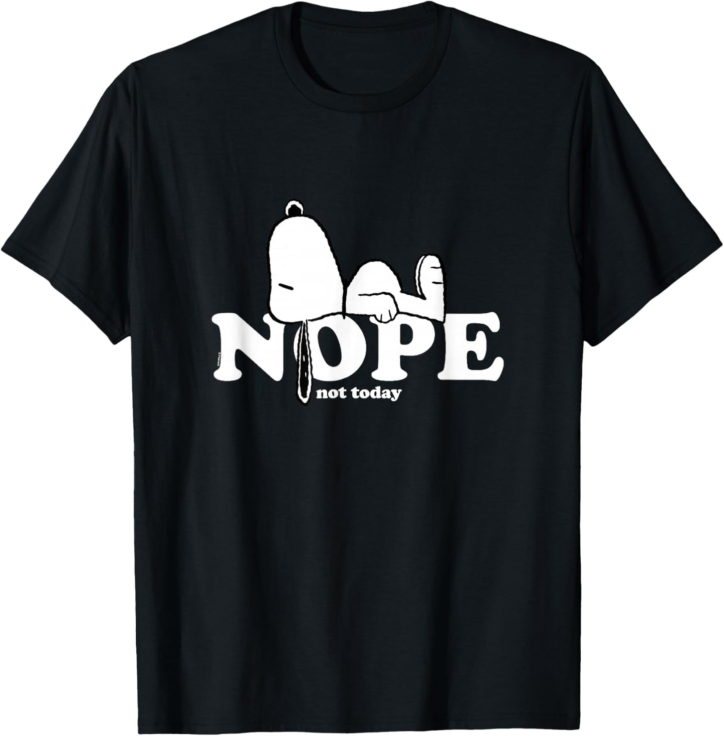 Snoopy Nope Not Today T-Shirt
