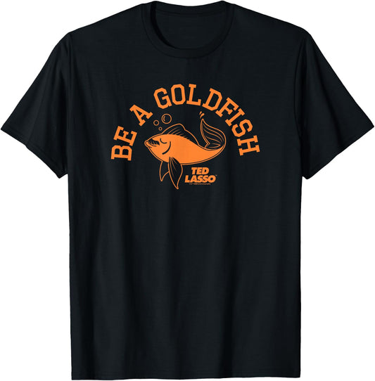 Ted Lasso Be A Goldfish Collegiate Short Sleeve T-Shirt