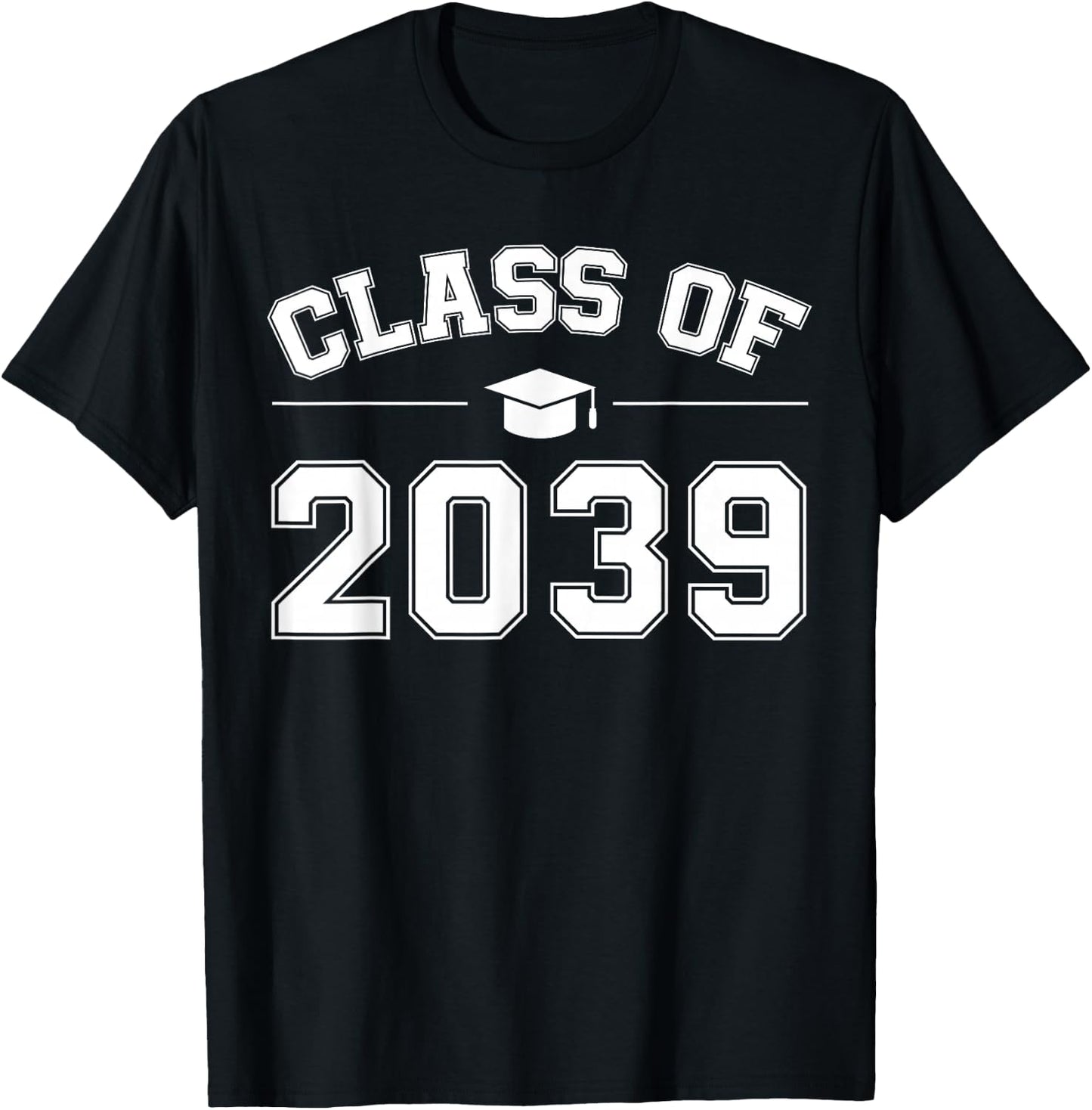 Class of 2039 Grow with Me First Day of School Graduation T-Shirt