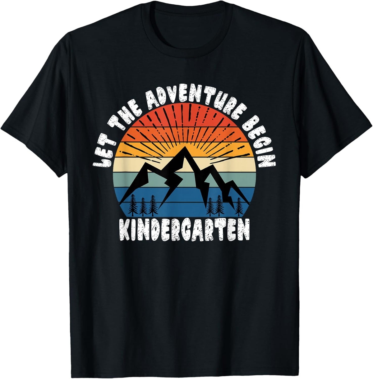 Kindergarten Grade 1st Day of School Let The Adventure Begin T-Shirt