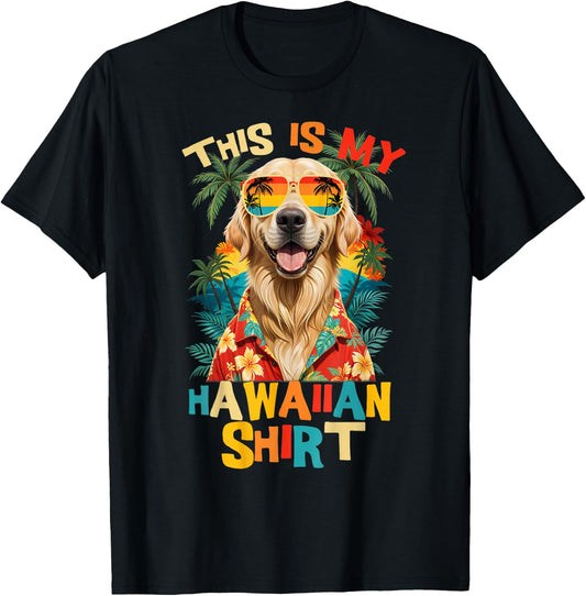 This is My Hawaiian Shirt Tropical Luau Costume Party Hawaii T-Shirt