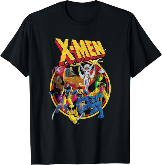 Marvel X-Men Animated Series Retro 90s T Shirts for Men and Women Tees