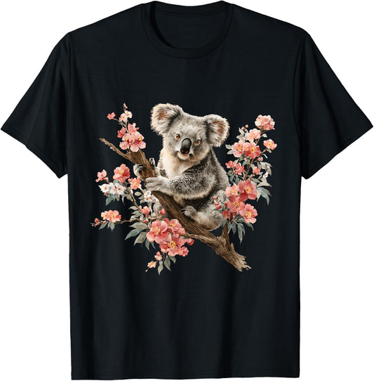 Koala Bear Artwork Tropical Animal Graphic Art Koalabear T-Shirt