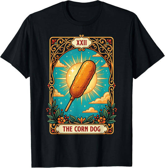 The Corn Dog Tarot Card T-Shirt