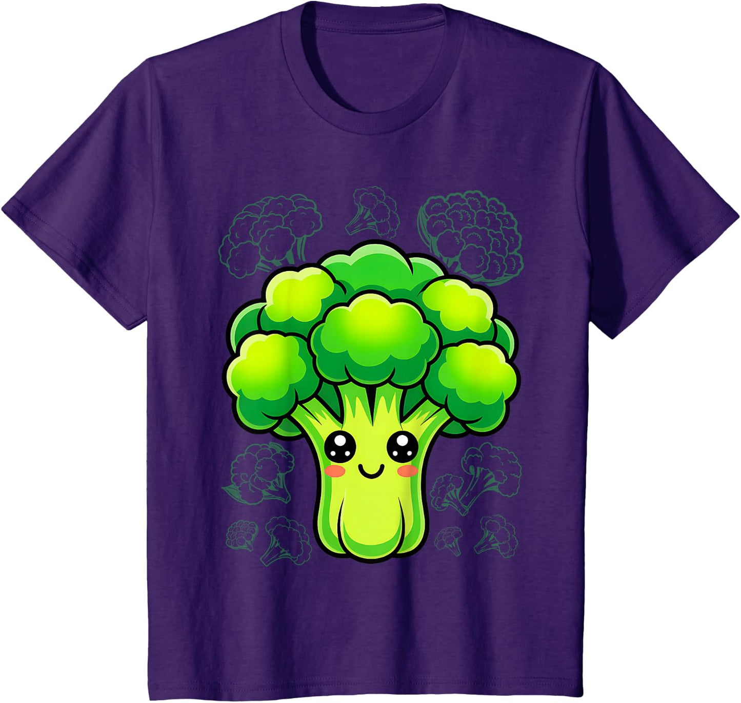 Broccoli Halloween Costume Matching Adult Kids Toddler 5T 4T T-Shirt