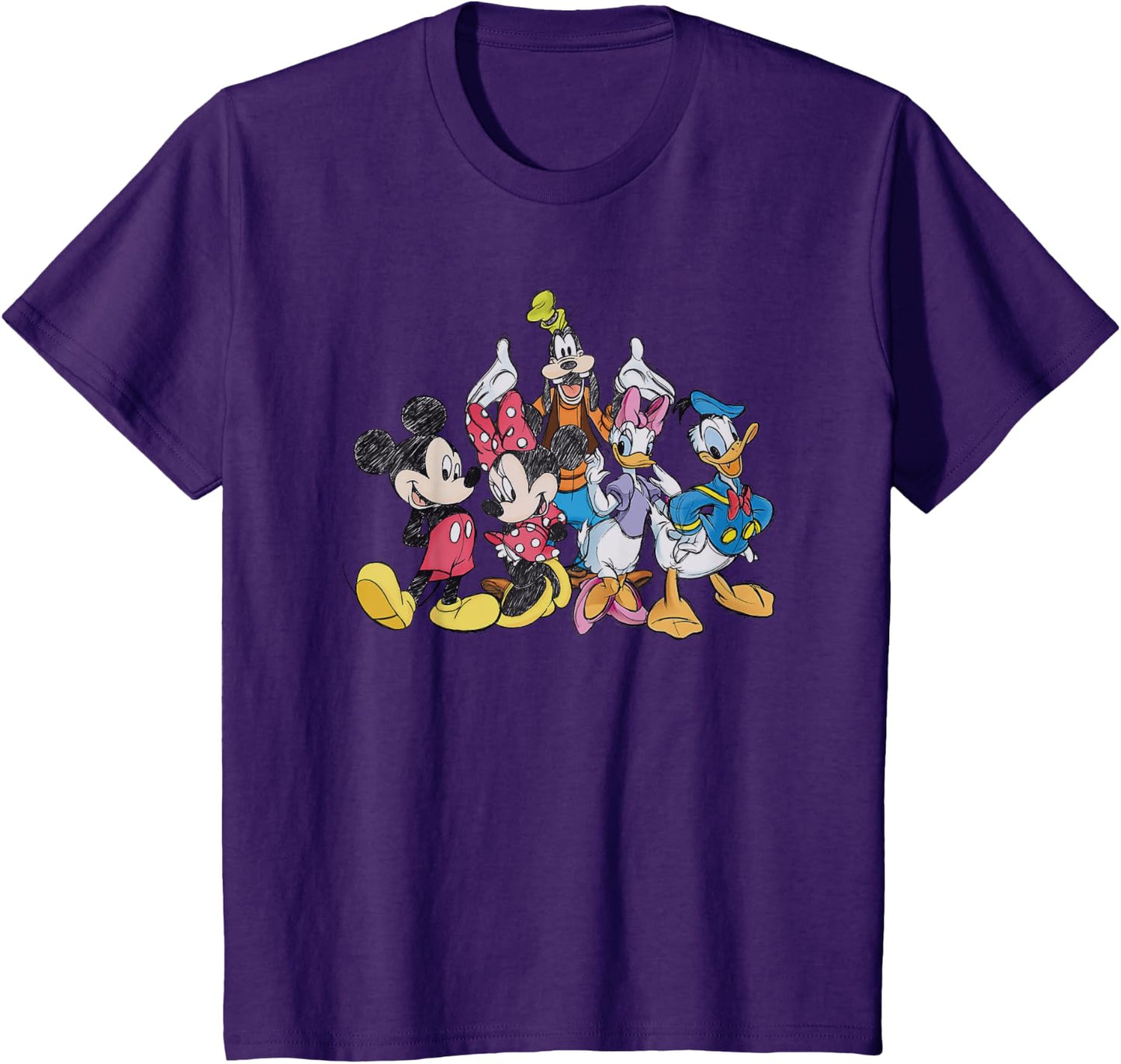 Disney Mickey Mouse and Friends Short Sleeve T-Shirt