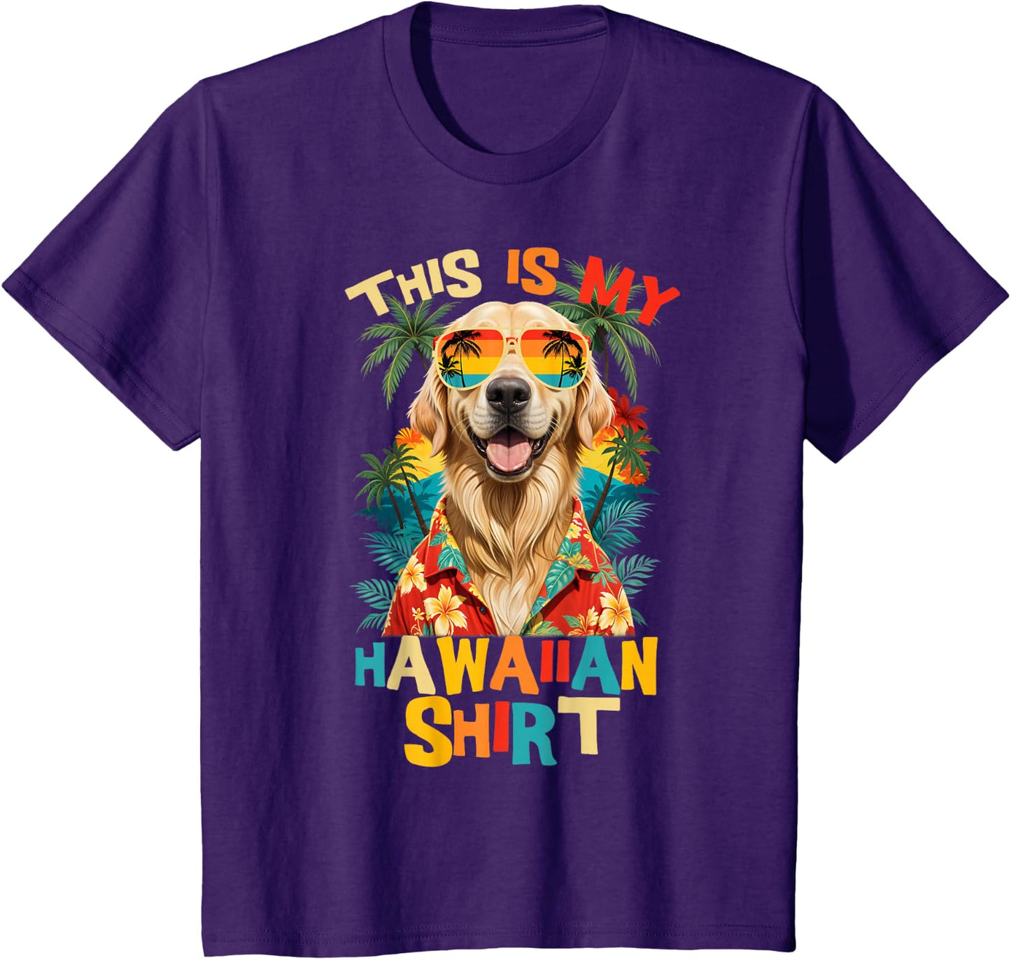 This is My Hawaiian Shirt Tropical Luau Costume Party Hawaii T-Shirt