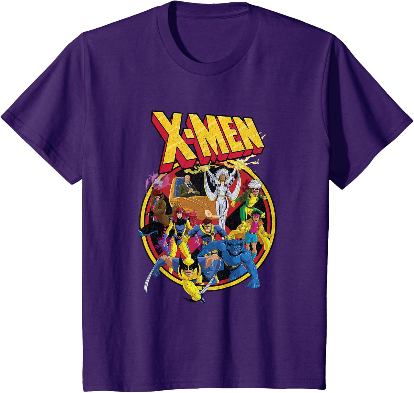 Marvel X-Men Animated Series Retro 90s T Shirts for Men and Women Tees