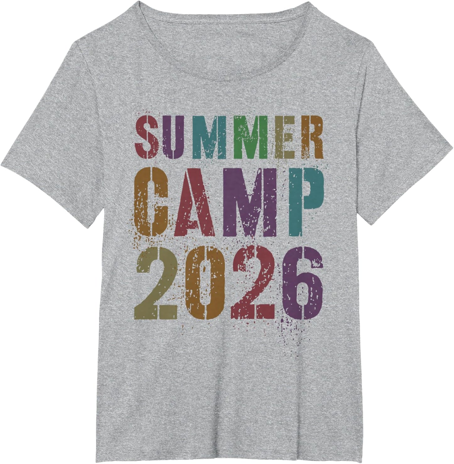 Kids Summer Camp 2026 Camping Host Staff Vibe Besties Cousin T-Shirt