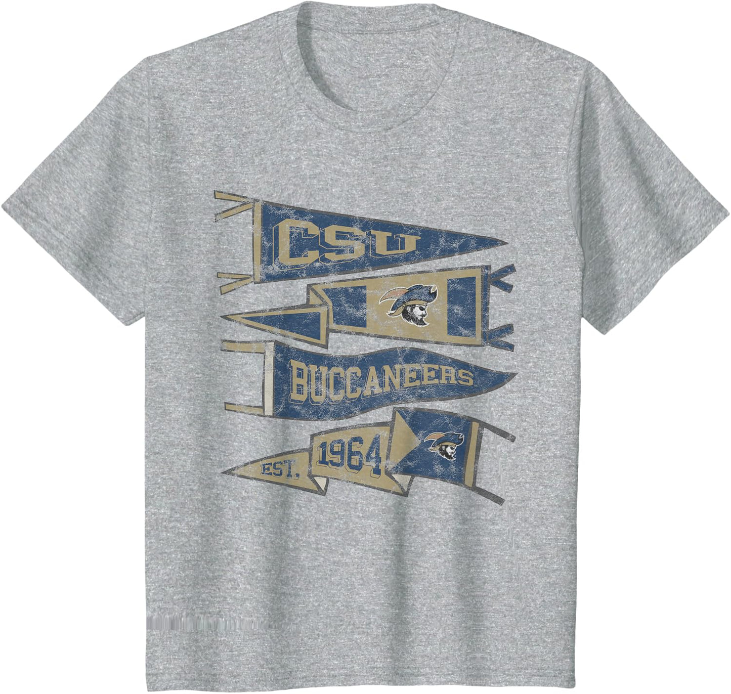 Charleston Southern University Buccaneers Pennants T-Shirt